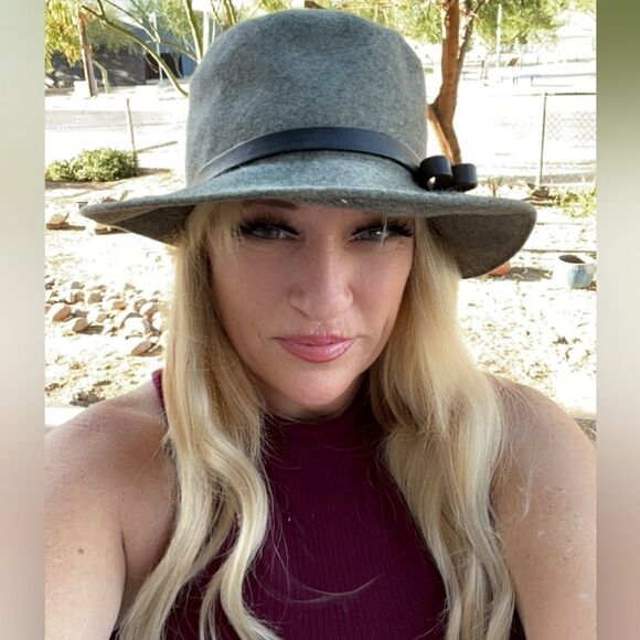 Vintage Glenover Fedora Wool Hat Gray - Picture 5 of 5